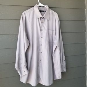 George sateen dress shirt XXL